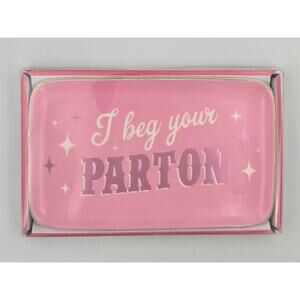 Dolly Parton I Beg Your Parton Catchall Trinket Tray